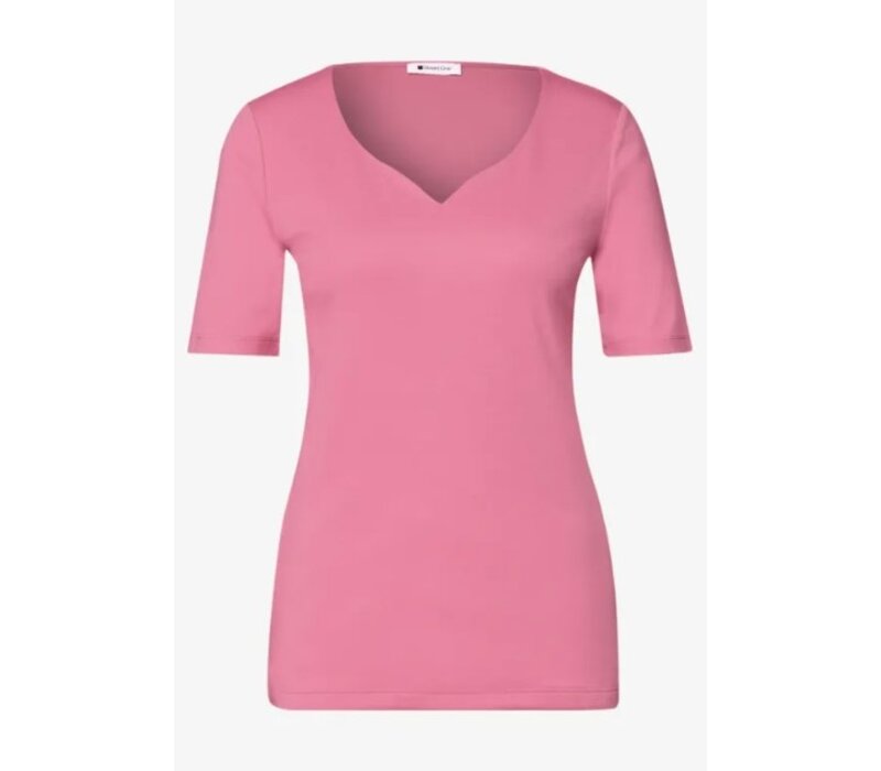 Street One Ada Heart Neck Warm Blush