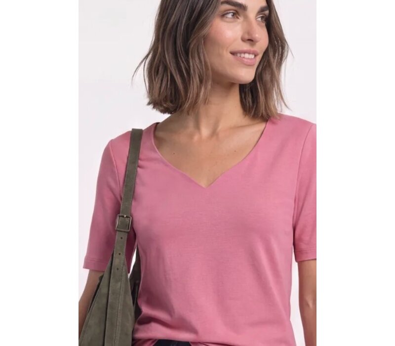 Street One Ada Heart Neck Warm Blush