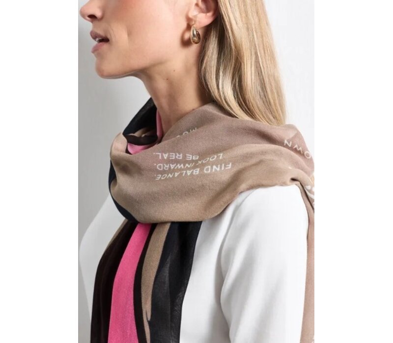 Street One Printed Modal Longscarf Multicolor