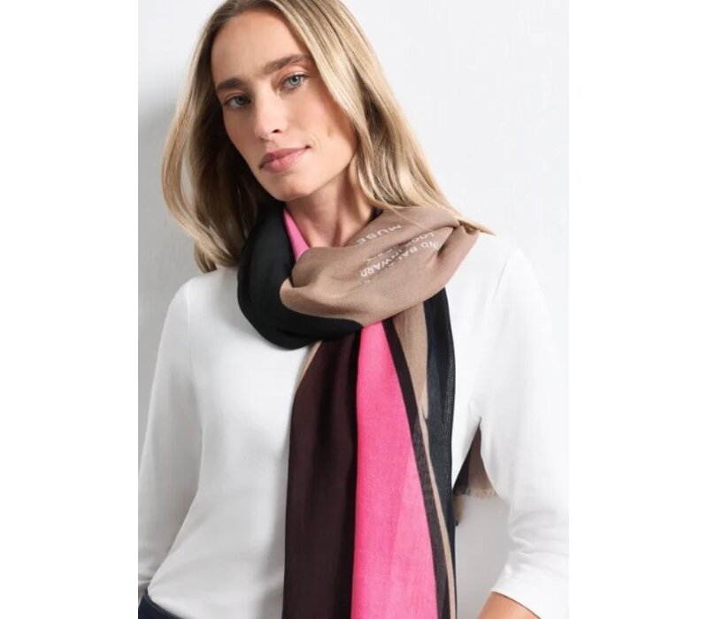 Street One Printed Modal Longscarf Multicolor