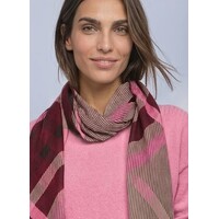 Street One Printed Check Modal Longscarf Multicolor