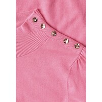 Street One Sweater with Button Detail Warm Blush