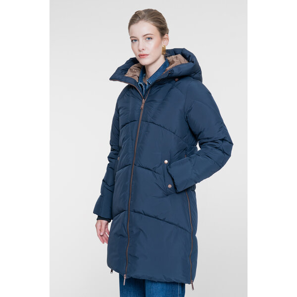 Geisha Jacket Mid Long Side Zip 
