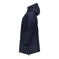 Geisha Jacket Mid Long Side Zip Navy