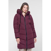 Geisha Jacket Mid Long Burgundy