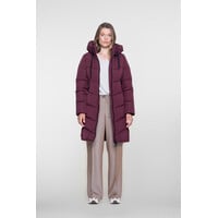 Geisha Jacket Mid Long Burgundy