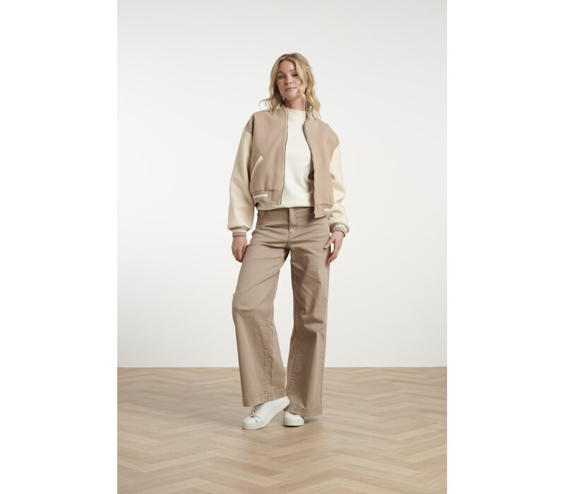 Smashed Lemon Jacket Dark Sand Off White