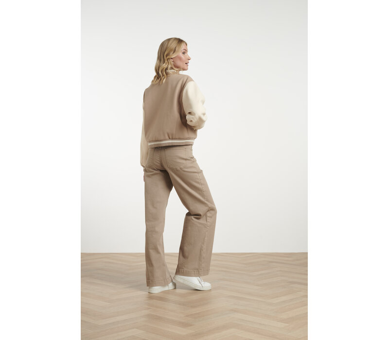 Smashed Lemon Jacket Dark Sand Off White
