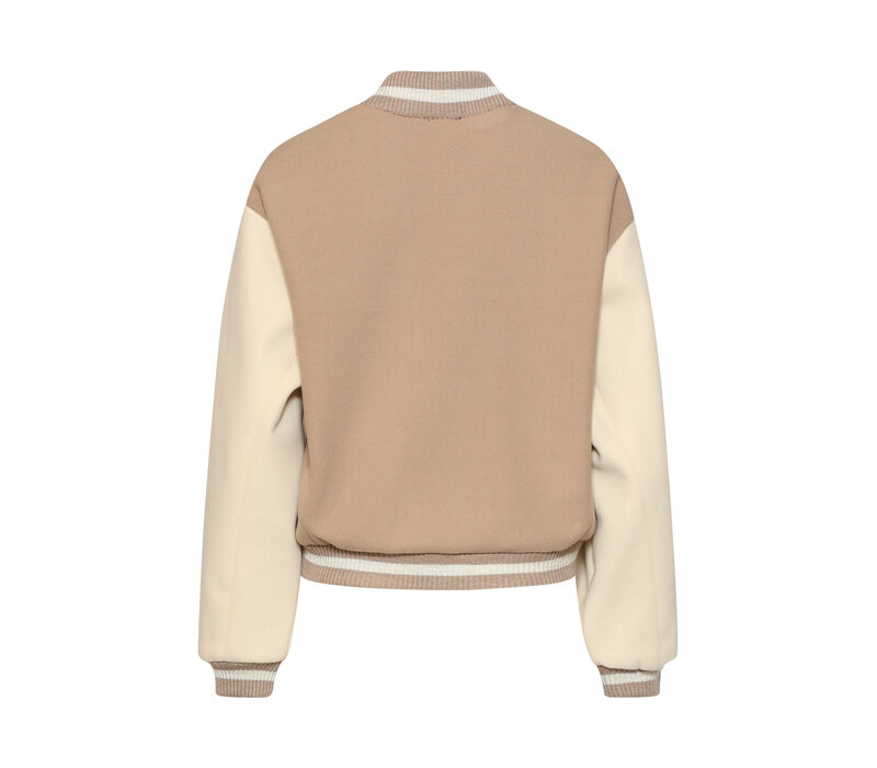 Smashed Lemon Jacket Dark Sand Off White