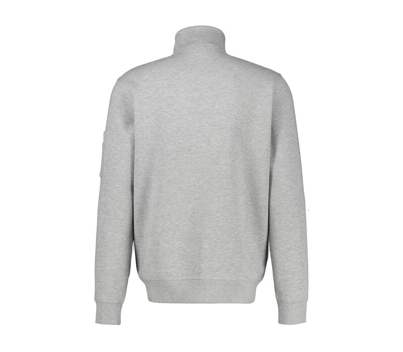 Lerros Sweatvest Platinum Grey Melange