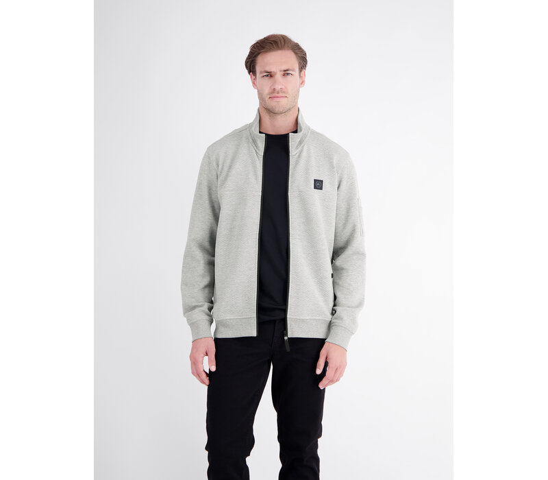 Lerros Sweatvest Platinum Grey Melange