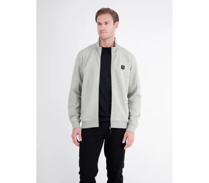 Lerros Sweatvest Platinum Grey Melange