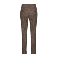 Helena Hart Broek Ziggy Lano Lurex Donegal Tweed Choco