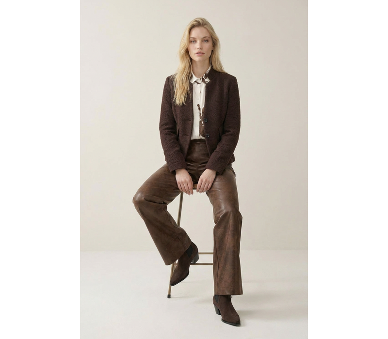 Helena Hart Blazer Noor Enno Choco