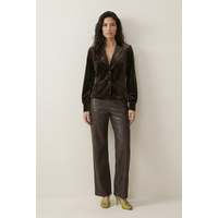 Helena Hart Blazer Lora Velour Choco