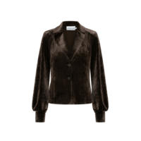 Helena Hart Blazer Lora Velour Choco
