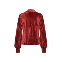 Helena Hart Blazer Lora Velour Burned