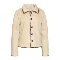 Smashed Lemon Coat Reversible Sand