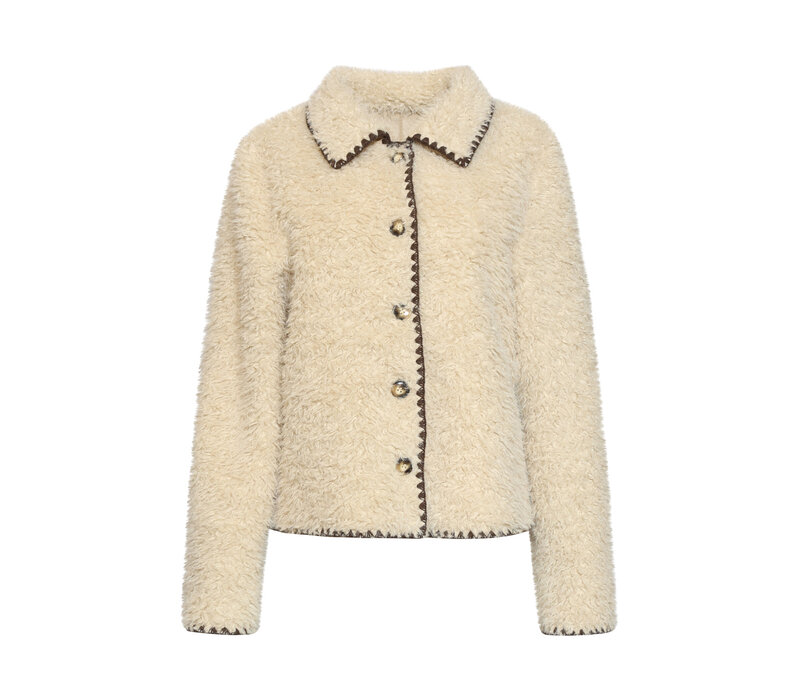 Smashed Lemon Coat Reversible Sand