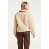 Smashed Lemon Coat Reversible Sand