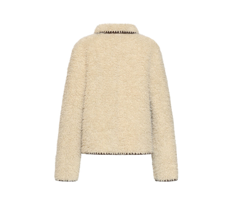 Smashed Lemon Coat Reversible Sand