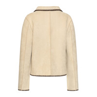 Smashed Lemon Coat Reversible Sand