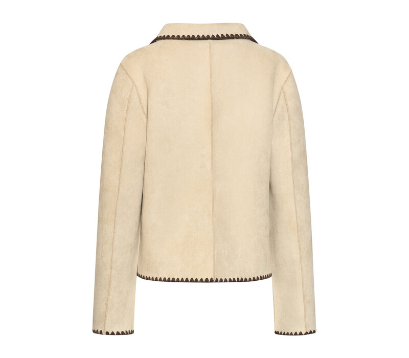 Smashed Lemon Coat Reversible Sand