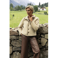 Smashed Lemon Coat Reversible Sand