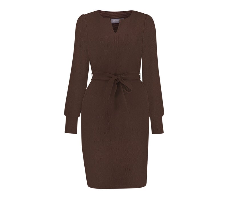 Geisha Dress Comfy Brown
