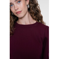 Geisha Sweat Sleeve Embroidery Burgundy
