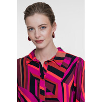 Geisha Blouse Fuchsia