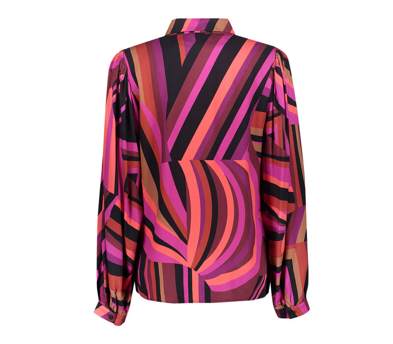 Geisha Blouse Fuchsia