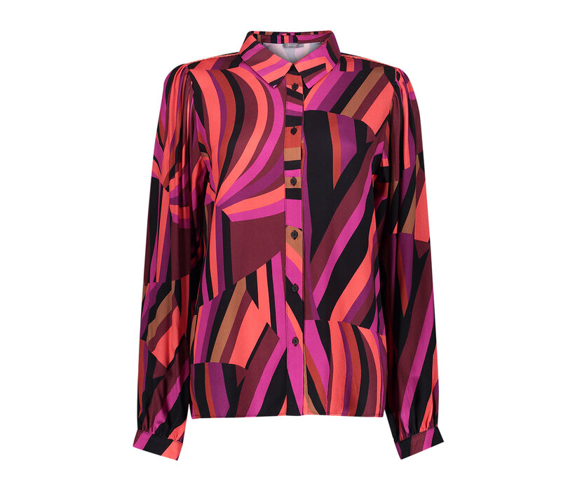 Geisha Blouse Fuchsia