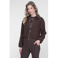 Geisha Top Lace Brown