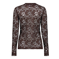 Geisha Top Lace Brown