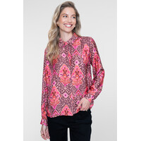 Geisha Blouse Bordeaux