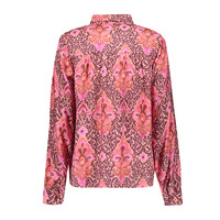 Geisha Blouse Bordeaux