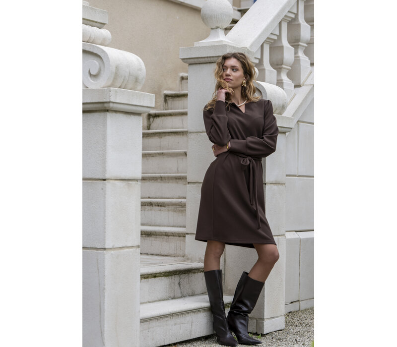 Geisha Dress Comfy Brown