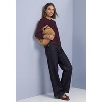 Street One Style with Lace Cuff Rustic Rouge