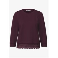 Street One Style with Lace Cuff Rustic Rouge