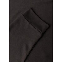 Street One Style with Lace Cuff Black Coffee
