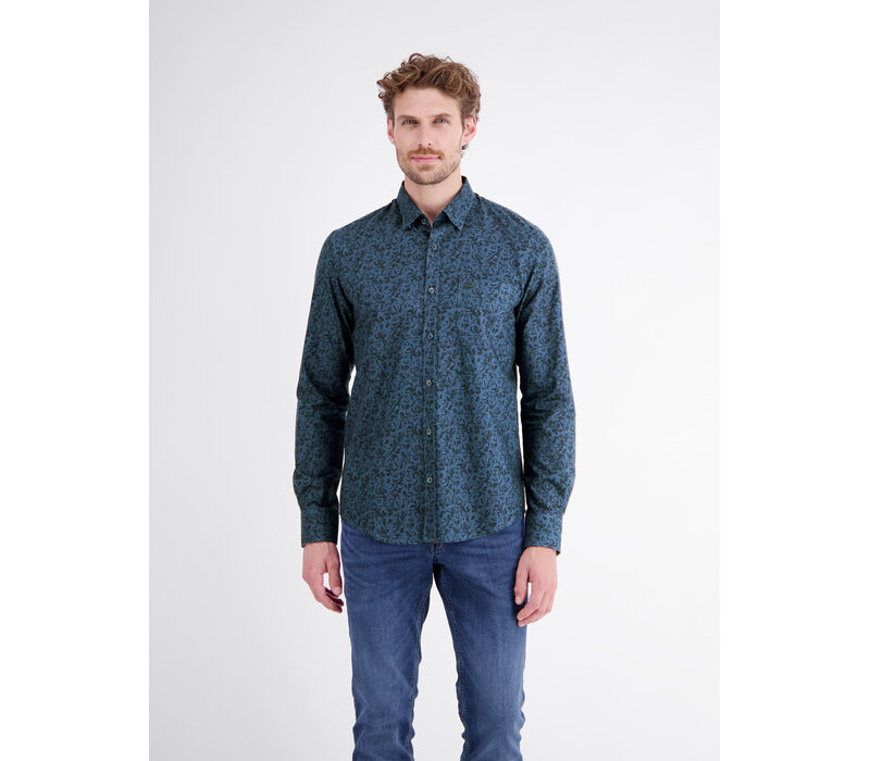 Lerros Overhemd Classic Navy