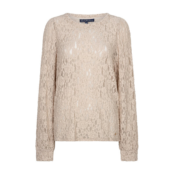 Red Button Top Lace 