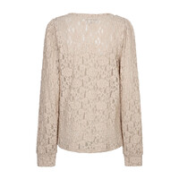 Red Button Top Lace Stone