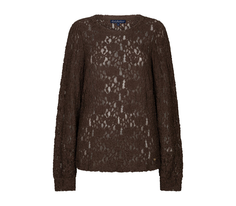 Red Button Top Lace Mud
