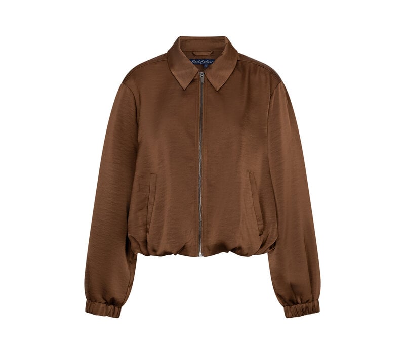 Red Button Avy Satin Caramel
