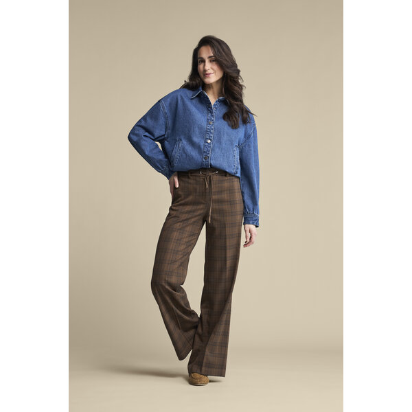 Red Button Claudette Multi Check L33 
