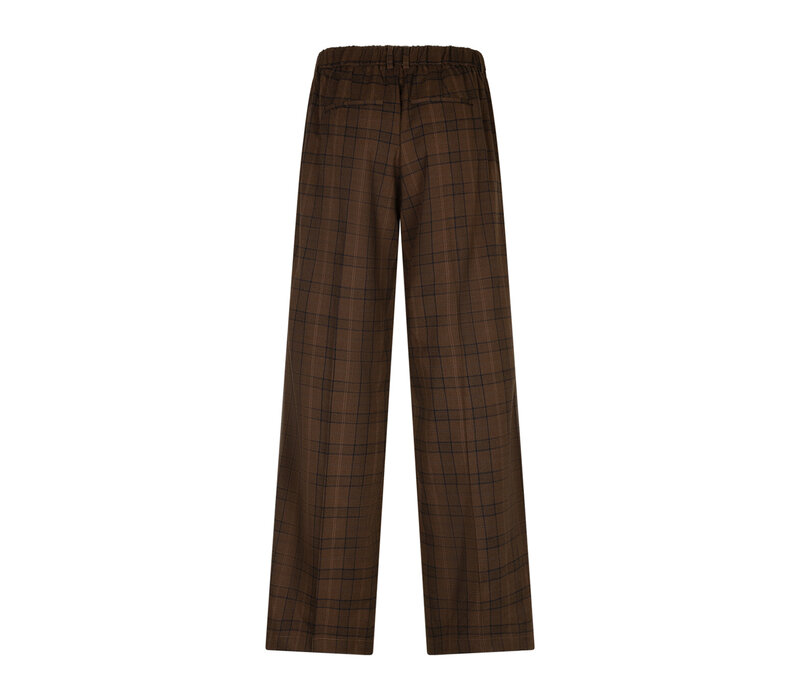 Red Button Claudette Multi Check L33 Brown Blue