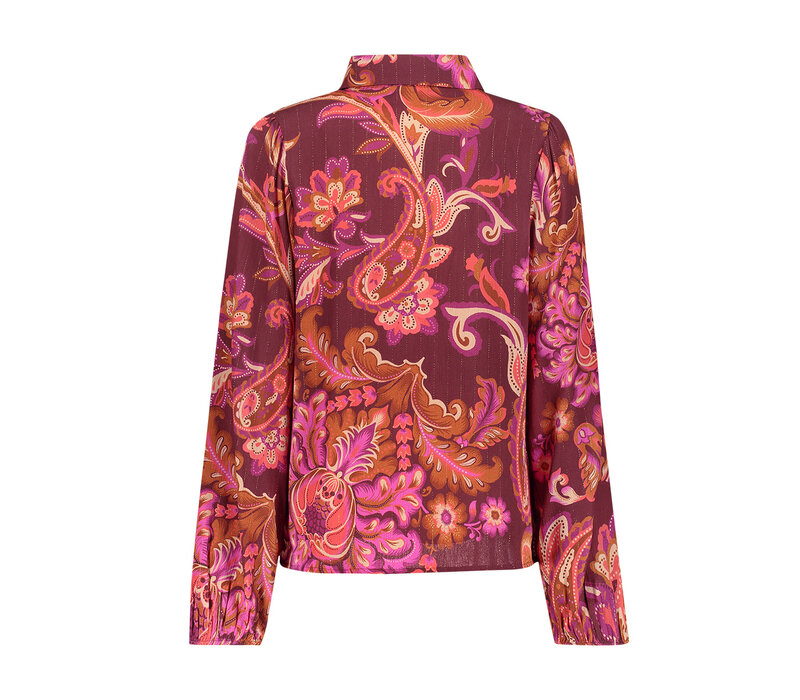 Geisha Blouse Fuchsia