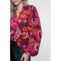 Geisha Blouse Fuchsia